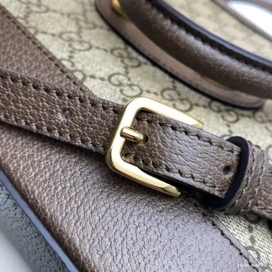 First bag ru GUCCI small 1955 bag top handle Horsebit 0501